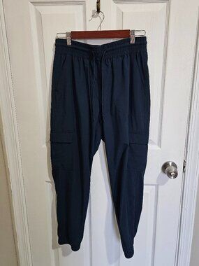 Old Navy Stretchtech Pants (Navy, size M)